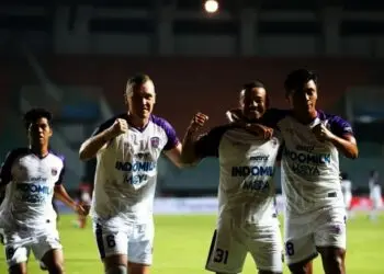 Potret Persita Kalahkan Persipura di Laga Perdana Liga 1