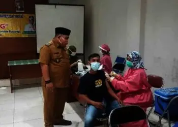 15 Ribu Warga Pondok Pucung Sudah Divaksin