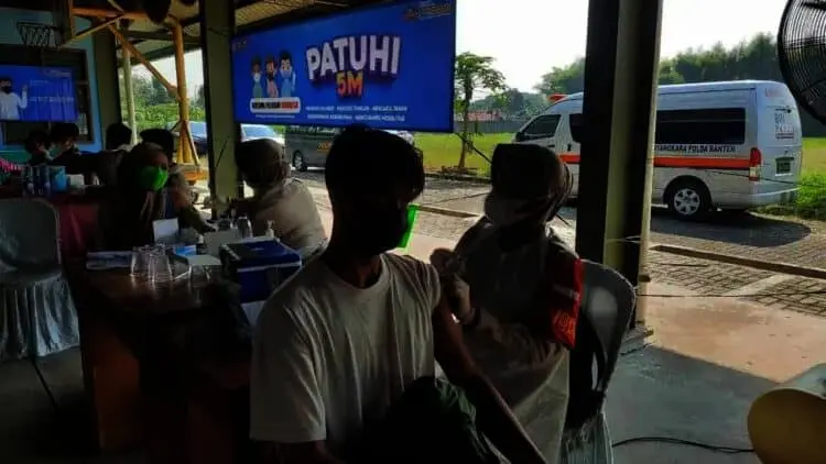 GPII Tangerang Laksanakan Vaksinasi Massal