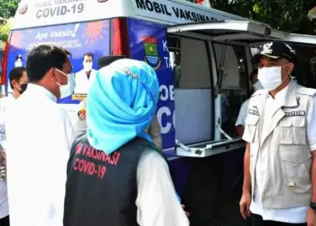 Pakai Sistem Jemput Bola, Mobil Vaksin Dioperasikan