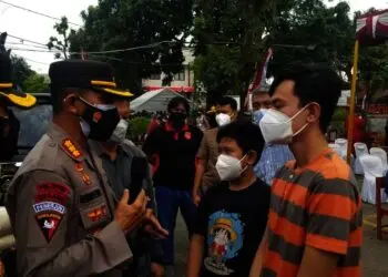 Kakak Beradik Jadi Yatim Piatu Akibat Covid-19, Jadi Anak Asuh Polres Metro Tangerang Kota