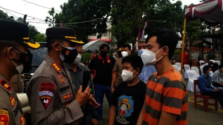 Kakak Beradik Jadi Yatim Piatu Akibat Covid-19, Jadi Anak Asuh Polres Metro Tangerang Kota