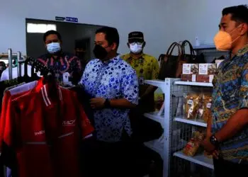 Resmikan Sentra Produk UMKM, Wali Kota Arief: Semangat Pasarkan Produk Lokal