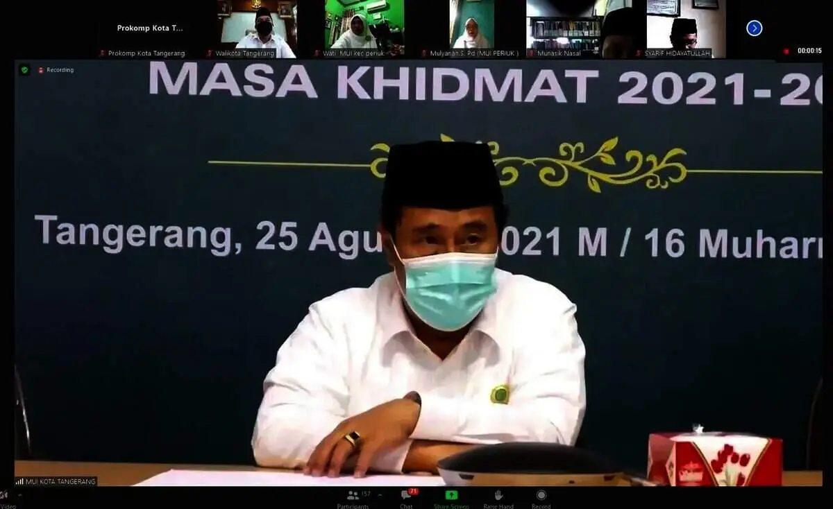 Wali Kota Arief Harap Pengurus MUI Turut Bangun Masyarakat Berakhlakul Karimah