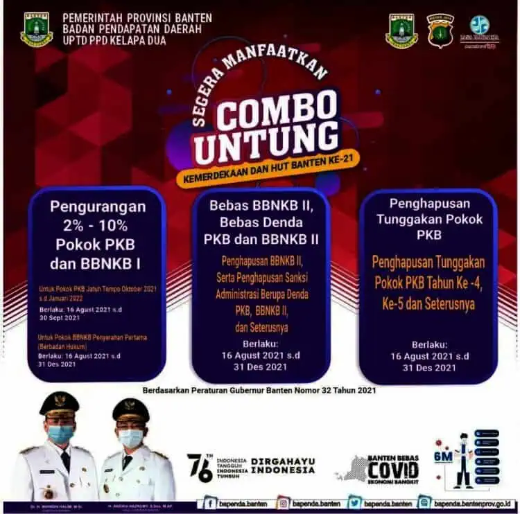 Hore, Bebas Denda Pajak Kendaraan Bermotor dan Diskon Pajak Sampai 31 Desember 2021