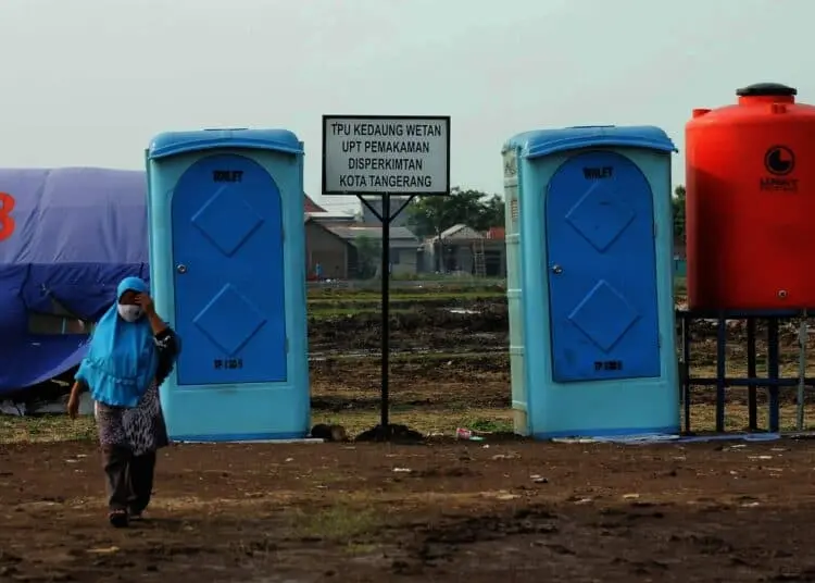 Potret TPU Khusus Covid-19 Kota Tangerang di Kedaung Wetan
