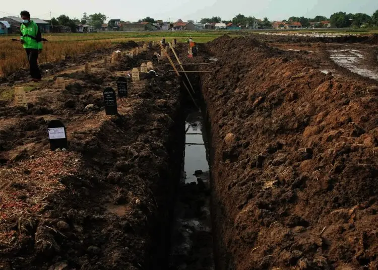 Potret TPU Khusus Covid-19 Kota Tangerang di Kedaung Wetan