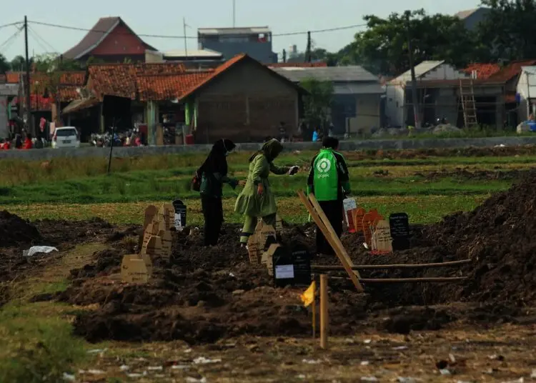 Potret TPU Khusus Covid-19 Kota Tangerang di Kedaung Wetan