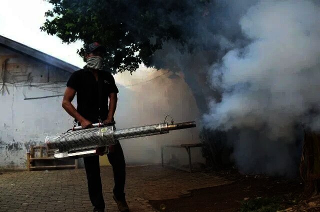 Cegah DBD, PMI Kota Tangerang Gelar Fogging dan Penyuluhan Gerakan 3M Plus di Cimone