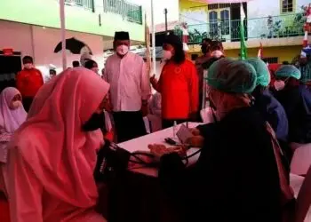 BIN Vaksinasi Ratusan Santri Ponpes Ummul Quro Pamulang