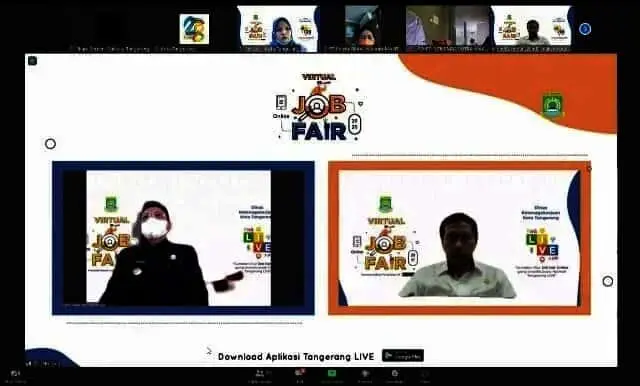 Virtual Job Fair 2021 di Kota Tangerang, 6960 Lowongan Pekerjaan Dibuka
