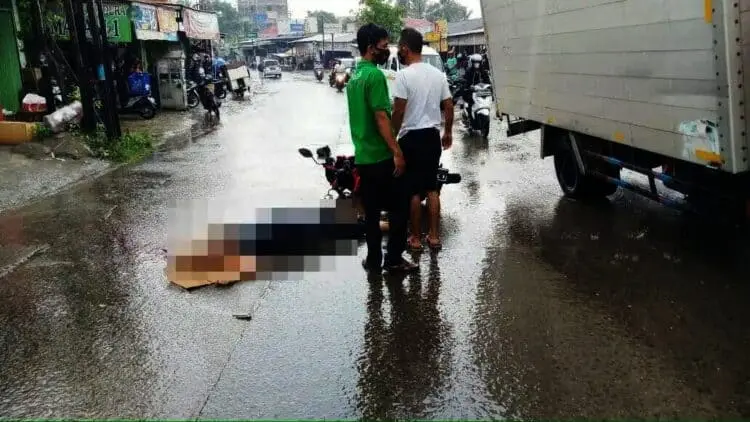 Buruh PT Adis Tewas Terlindas Truk di Desa Tobat