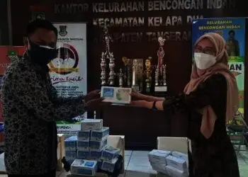 Giliran Kelurahan Bencongan Diberi Bantuan oleh LPKR