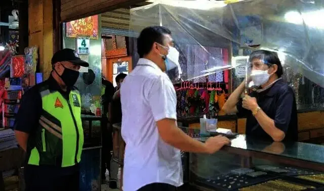 PPKM Diperpanjang, PD Pasar Tangerang Perketat Pengawasan Prokes Pasar