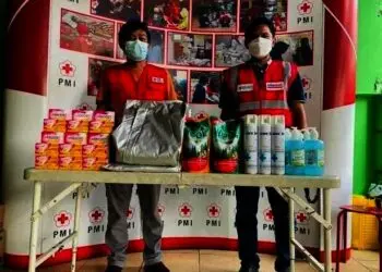 PMI Kota Tangerang Terima Donasi Konsumen Alfamart Melalui BCMI