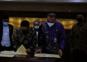 Pemkot Tangerang Serahkan 14 Bidang Aset Ke Pemkab Tangerang