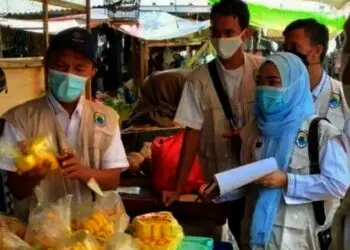 Diserpindag Lebak Uji Sampel Produk Makanan di Pasar, Hasilnya?