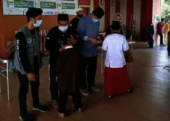 Peduli Pandemi Covid-19, Gelar Santunan dan Donor Darah