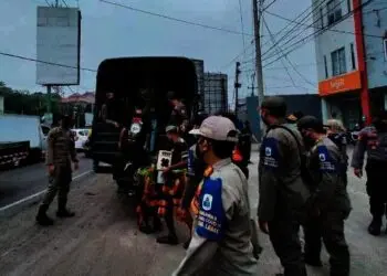 Dianggap Meresahkan, 17 Gepeng di Rangkasbitung Diangkut Petugas Gabungan