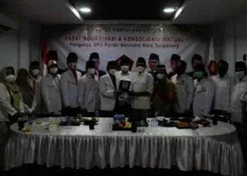 Lanjutkan Silatbang, PKS Kota Tangerang Malam-malam Bertandang ke Gerindra