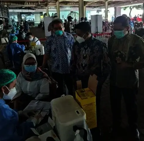 Ikut Percepat Target Herd Immunity, DPRD Banten Apresiasi Vaksinasi Covid-19 di Lippo Village