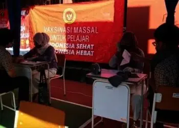 BIN Gelar Vaksinasi Lanjutan Bagi Pelajar, Siswa Rindu Sekolah Tatap Muka