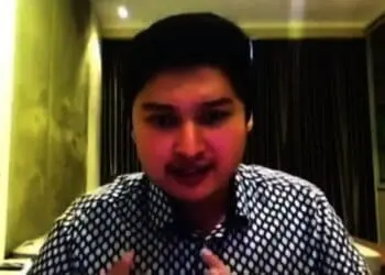 LINDUNGI DATA DIRI–Anggota Komisi I DPR RI dari Daerah Pemilihan (Dapil) Banten I (Pandeglang-Lebak), Rizki Aulia Natakusumah, sedang menjelaskan RUU PDP melalui zoom meeting, saat acara dialog bersama legislator, Jumat (10/9/2021). (ISTIMEWA)