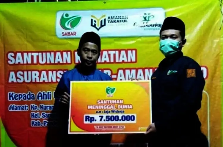 Alhamdulillah, Keluarga Guru Ngaji di Pandeglang Mendapat Santunan Kematian