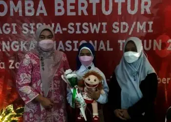 Membanggakan, Siswi Asal Pandeglang Raih Juara 3 Lomba Bertutur Tingkat Nasional