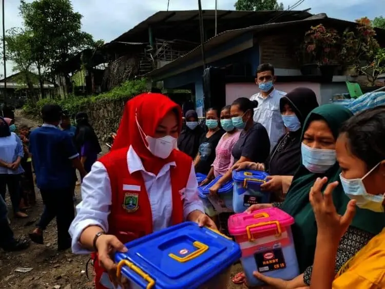 Siaga Bencana, Ini Bantuan yang Disalurkan PMI Banten Disejumlah Daerah