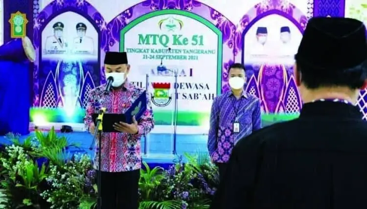 Ditunda Setahun, MTQ ke-51 Kabupaten Tangerang Kembali Digelar