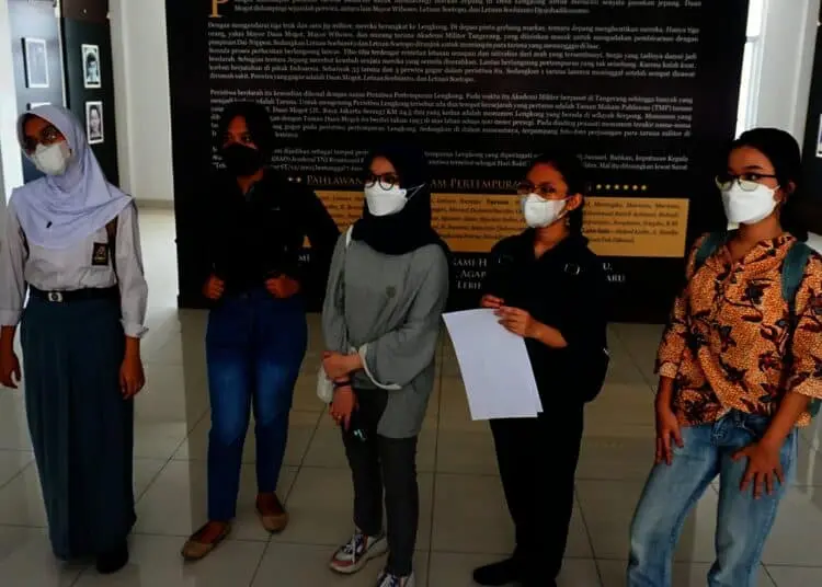 Potret Belajar Sejarah Pahlawan di Museum Juang TMP Taruna