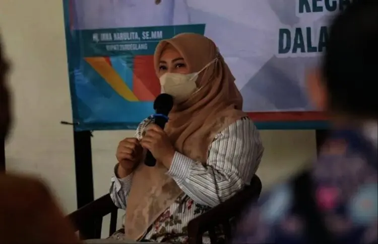 Konsen Pembangunan Infrastruktur, Bupati Irna : Aparatur di Kecamatan Jangan Lemah