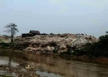 BBWSCC Minta TPS Liar di Bantaran Sungai Cisadane Ditertibkan