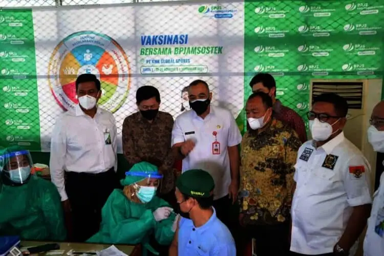 10.000 Karyawan KMK Global Sport Ikuti Vaksinasi