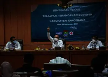 155 Relawan Penanganan Covid-19 Ikut Bimbingan Teknis