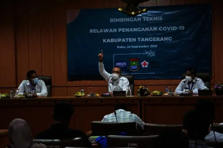 155 Relawan Penanganan Covid-19 Ikut Bimbingan Teknis