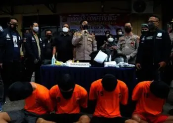 Polsek Cikupa Tangkap Empat Orang Pelaku Curanmor