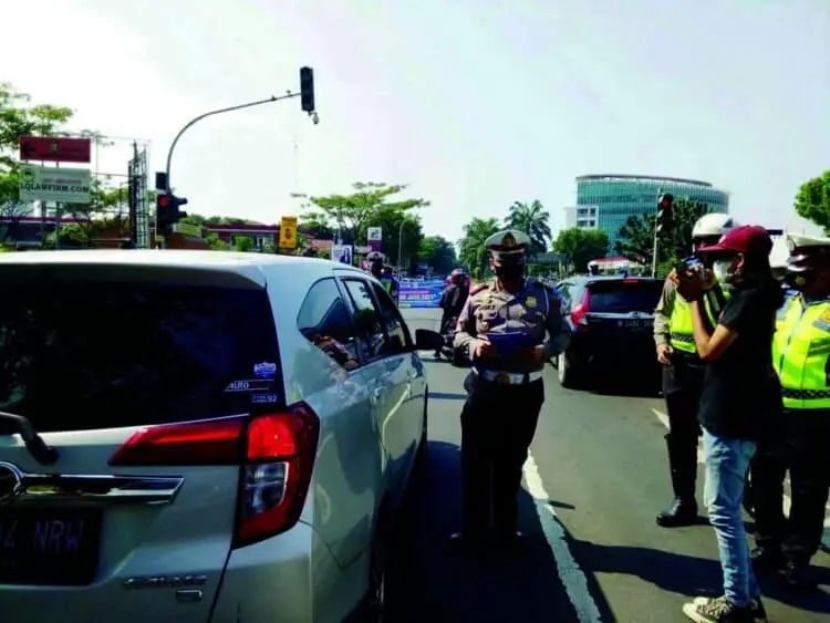 Pakai Knalpot Bising, 56 Pemotor Ditilang di Tangsel