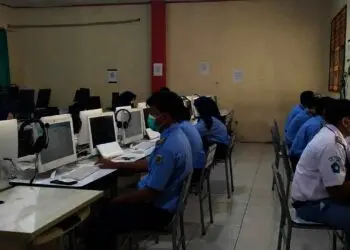 Vaksinasi 1.000 Pelajar, SMKN 5 Kabupaten Tangerang Gelar PTM