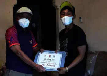 Dua Atlet Wushu asal Kabupaten Tangerang Diberi Uang Saku