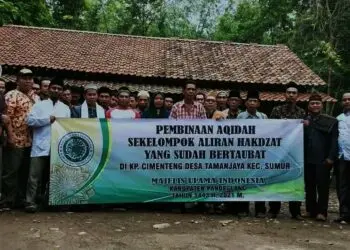 Alhamdulillah, Setelah Dibina Pengikut Aliran Hakdzat di Pandeglang Bertaubat