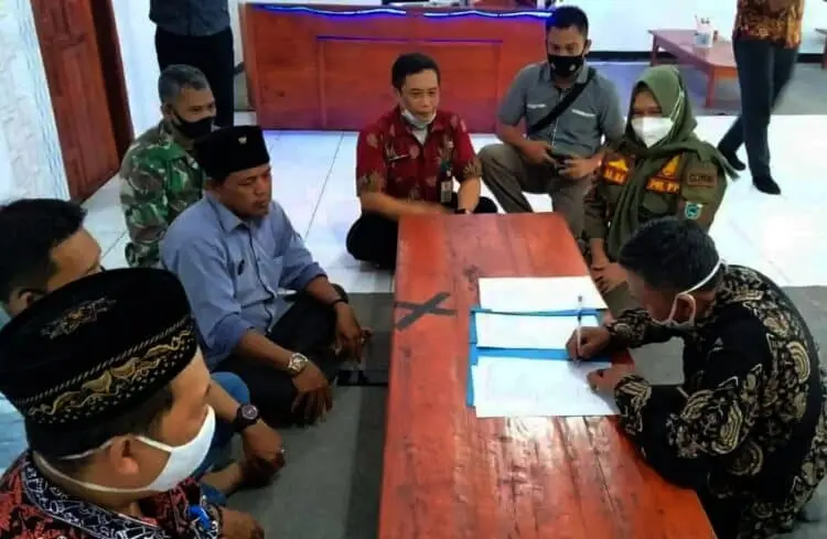 Diklarifikasi Pemkab Pandeglang, TNI dan Polisi, Kerajaan Angling Darma Buat Pernyataan. Begini Isinya