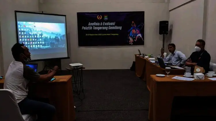 Puluhan Pelatih Puslatcab Tangerang Gemilang Dievaluasi