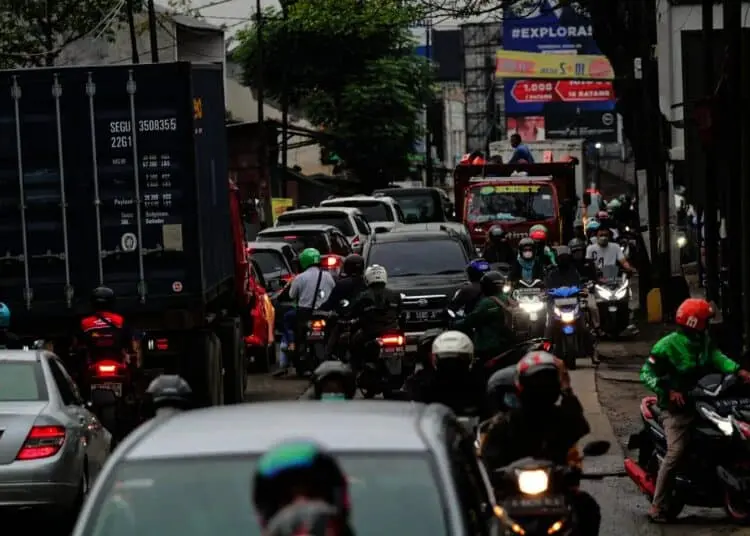 Potret Lalu Lintas Simpang 4 Islamic Jelang Rencana Pengalihan Arus