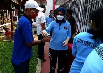 Mendadak Napi dan Pegawai Lapas Kelas III Rangkasbitung Dites Urine, Begini Hasilnya