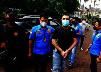 Potret Olah TKP Kasus Pembuatan Sabu Jaringan Internasional