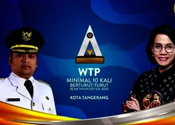 Raih WTP Lebih dari 10 Kali, Pemkot Tangerang Terima Penghargaan Kemenkeu