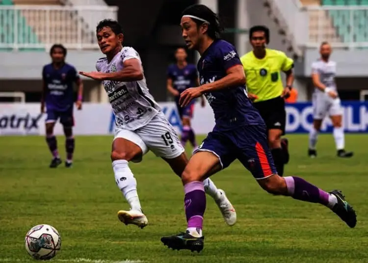 Potret Persita Tangerang Dikalahkan Bali United