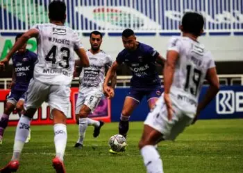 Potret Persita Tangerang Dikalahkan Bali United